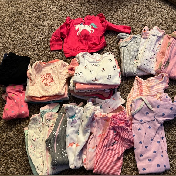 Newborn Baby Girl Lot - 41 pieces